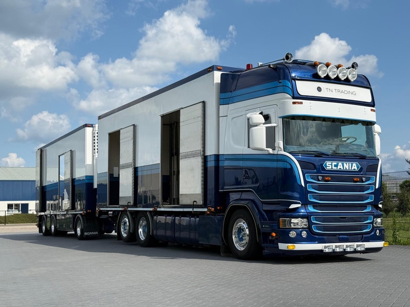 Scania R450 SHOW COMBI, SPECIAL INTERIOR, LIKE NEW, LOW MILEAGE. - Lastbil med skåp: bild 4 Scania R450 SHOW COMBI, SPECIAL INTERIOR, LIKE NEW, LOW MILEAGE. - Lastbil med skåp: bild 4