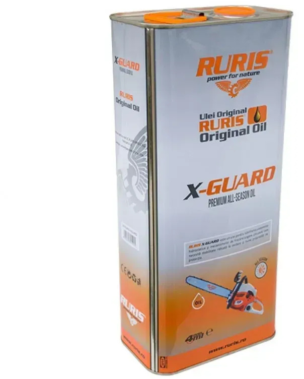 Olej łańcuchowy RURIS X-GUARD 4l - Motorolja och bilvårdsprodukter: bild 1 Olej łańcuchowy RURIS X-GUARD 4l - Motorolja och bilvårdsprodukter: bild 1