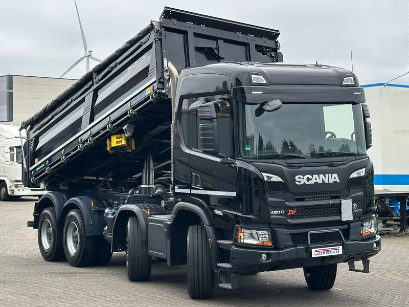Scania G460 XT Super 8x4 Meiller 3 Side Tipper / Damage / Retarder / Bordmatic - Tippbil lastbil: bild 3 Scania G460 XT Super 8x4 Meiller 3 Side Tipper / Damage / Retarder / Bordmatic - Tippbil lastbil: bild 3