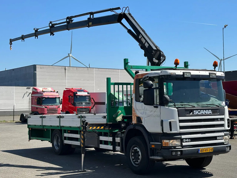 Scania P94-220 HIAB 102 / 5x Extentable / Euro 2 / Apk 02-2026! - Kranbil: bild 3 Scania P94-220 HIAB 102 / 5x Extentable / Euro 2 / Apk 02-2026! - Kranbil: bild 3