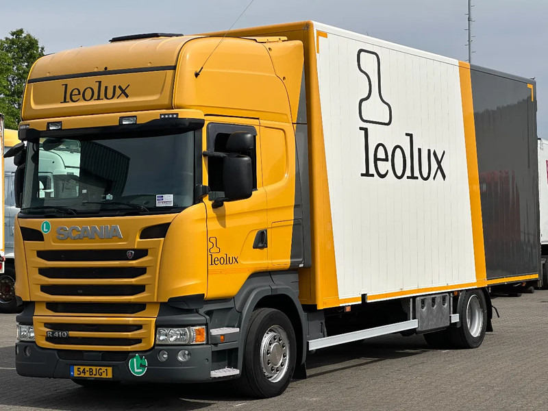 Scania R410 4x2 Closed Aluminium Box Euro 6 *NL-Truck* - Lastbil med skåp: bild 1 Scania R410 4x2 Closed Aluminium Box Euro 6 *NL-Truck* - Lastbil med skåp: bild 1