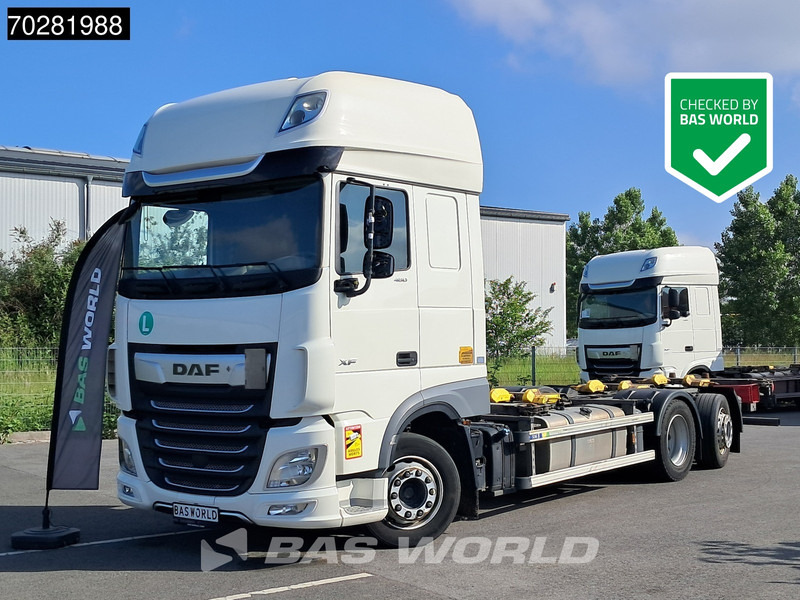 DAF XF 480 6X2 SSC Retarder 2x Tanks Lift+Lenkachse ACC LED - Containerbil/ Växelflak lastbil: bild 1 DAF XF 480 6X2 SSC Retarder 2x Tanks Lift+Lenkachse ACC LED - Containerbil/ Växelflak lastbil: bild 1