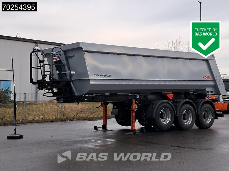 Kögel S24-4 3 axles 27m3 Liftachse - Tippbil semitrailer: bild 1 Kögel S24-4 3 axles 27m3 Liftachse - Tippbil semitrailer: bild 1