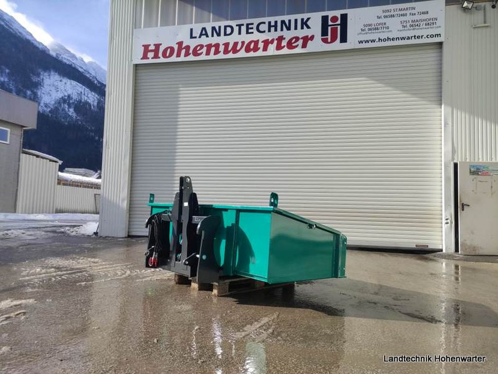 Stekro Kippmulde Hydraulisch 2,0m x 1,1m Dreipunkt und EURO-Aufnahme (14716) - Skopa för Traktor: bild 1 Stekro Kippmulde Hydraulisch 2,0m x 1,1m Dreipunkt und EURO-Aufnahme (14716) - Skopa för Traktor: bild 1