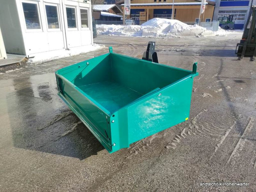 Stekro Kippmulde Hydraulisch 2,0m x 1,1m Dreipunkt und EURO-Aufnahme (14716) - Skopa för Traktor: bild 2 Stekro Kippmulde Hydraulisch 2,0m x 1,1m Dreipunkt und EURO-Aufnahme (14716) - Skopa för Traktor: bild 2