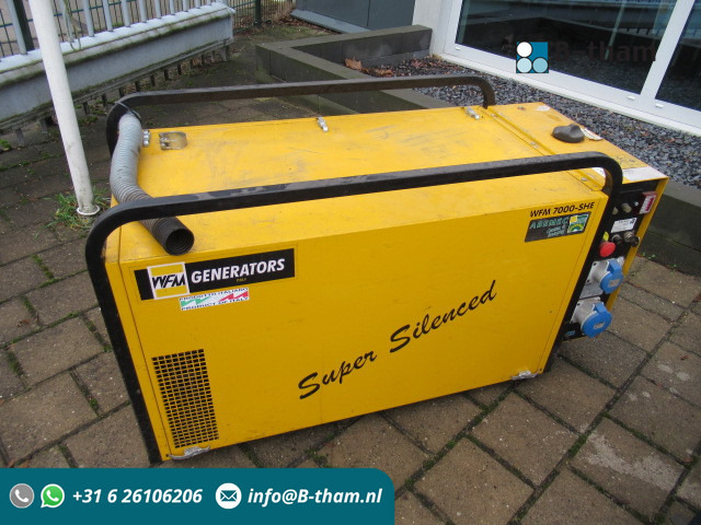 WFM QM135-25 7000-SHE Generator/Aggregaat - Elgenerator: bild 1 WFM QM135-25 7000-SHE Generator/Aggregaat - Elgenerator: bild 1