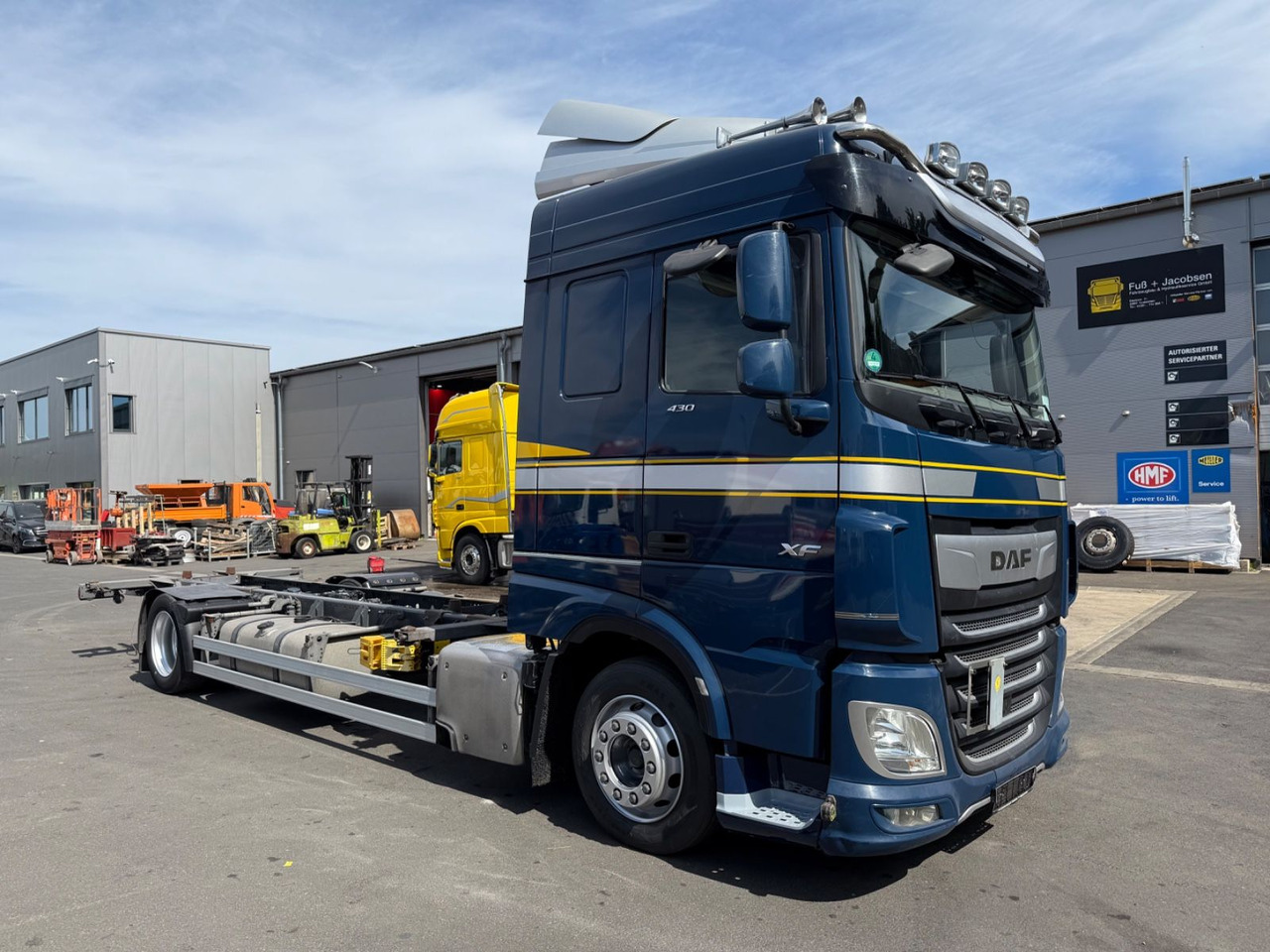 DAF XF430/Jumbo;Mega/Intarder/Standklima-Heizung/BDF - Containerbil/ Växelflak lastbil: bild 1 DAF XF430/Jumbo;Mega/Intarder/Standklima-Heizung/BDF - Containerbil/ Växelflak lastbil: bild 1