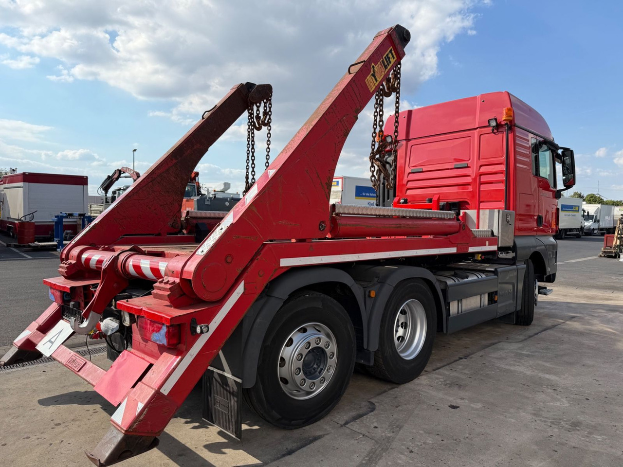 MAN TGX 26.460 ADR/ Retarder/ Hyva/ Funk/ Lenk-Lift - Tippbil lastbil: bild 4 MAN TGX 26.460 ADR/ Retarder/ Hyva/ Funk/ Lenk-Lift - Tippbil lastbil: bild 4