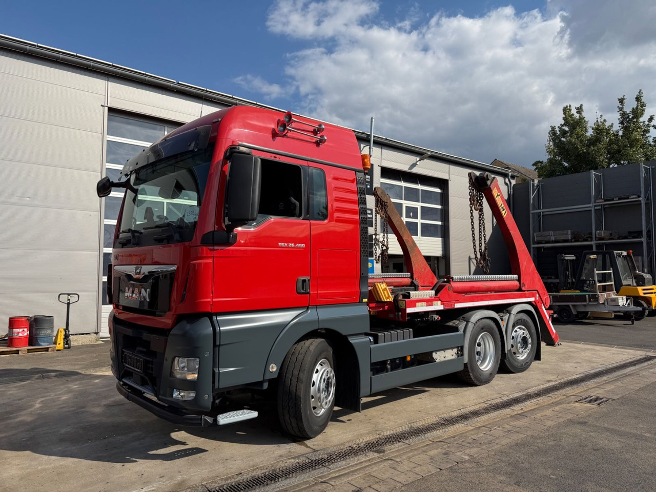 MAN TGX 26.460 ADR/ Retarder/ Hyva/ Funk/ Lenk-Lift - Tippbil lastbil: bild 1 MAN TGX 26.460 ADR/ Retarder/ Hyva/ Funk/ Lenk-Lift - Tippbil lastbil: bild 1