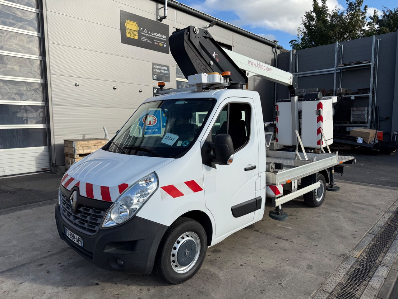 Renault Master III Steiger/11,2m/3,5t/Klubb K26/AHK - Billift: bild 1 Renault Master III Steiger/11,2m/3,5t/Klubb K26/AHK - Billift: bild 1