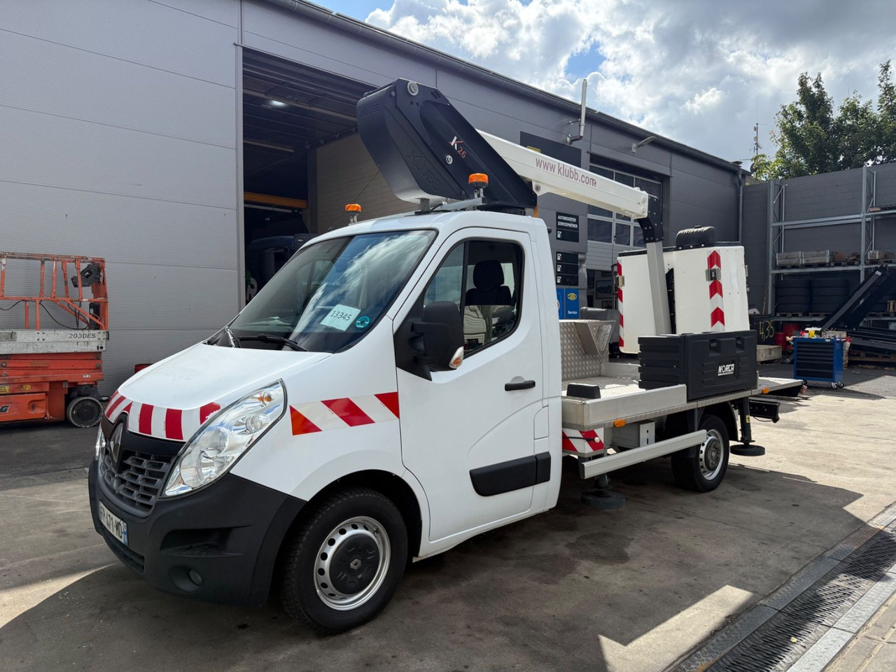 Renault Master III Steiger Klubb K26 / 11,2m / 200Kg - Billift: bild 1 Renault Master III Steiger Klubb K26 / 11,2m / 200Kg - Billift: bild 1