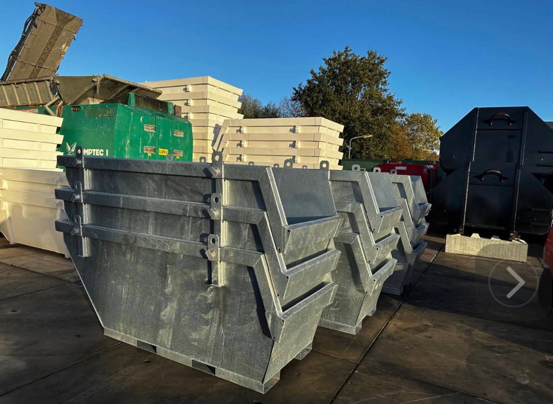 Sidalco 2 m3 gegalvaniseerd - Liftdumpercontainer: bild 1 Sidalco 2 m3 gegalvaniseerd - Liftdumpercontainer: bild 1