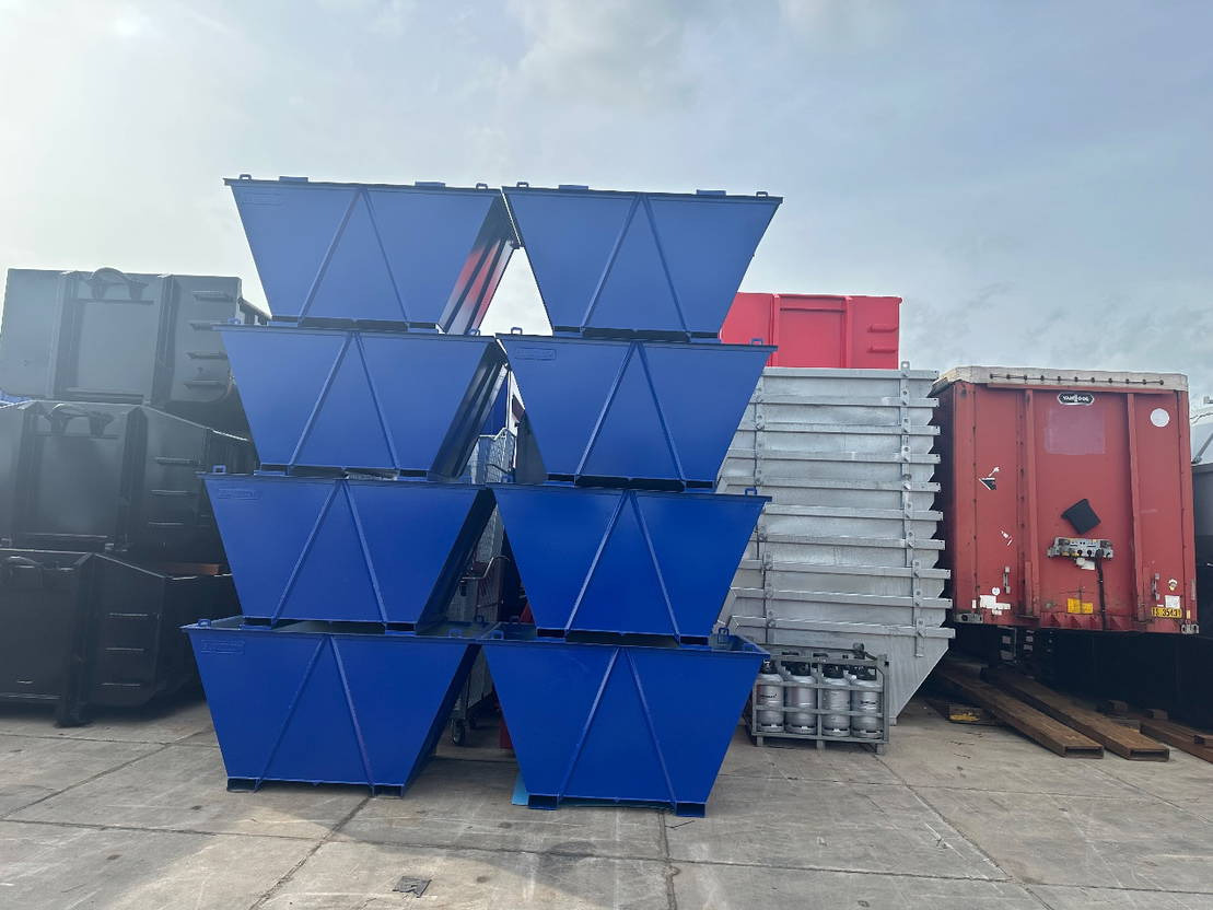 Sidalco 2 m3 sorteer bakjes - Liftdumpercontainer: bild 3 Sidalco 2 m3 sorteer bakjes - Liftdumpercontainer: bild 3