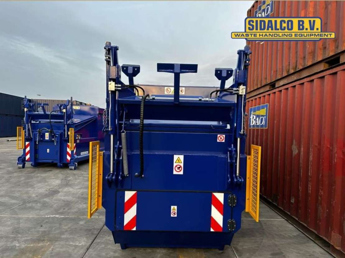 Werner & Weber MPC 10 met kiep systeem portaalarm opname - Liftdumpercontainer: bild 2 Werner & Weber MPC 10 met kiep systeem portaalarm opname - Liftdumpercontainer: bild 2