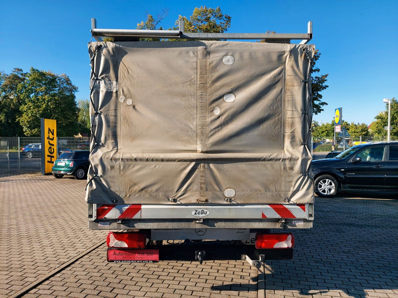 Mercedes-Benz Sprinter II Pritsche DoKa 516 4X4 Plane 6 Sitze - Transportbil med kapell, Dubbelhytt transportbil: bild 5 Mercedes-Benz Sprinter II Pritsche DoKa 516 4X4 Plane 6 Sitze - Transportbil med kapell, Dubbelhytt transportbil: bild 5