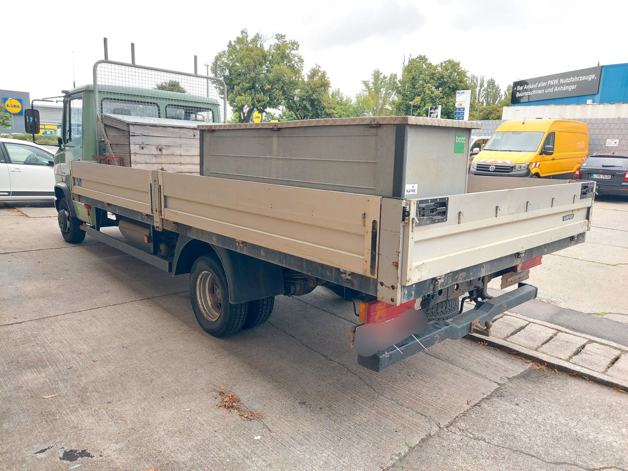 Mercedes-Benz Vario 613D Pritsche lang extralang - Transportbil med flak: bild 5 Mercedes-Benz Vario 613D Pritsche lang extralang - Transportbil med flak: bild 5