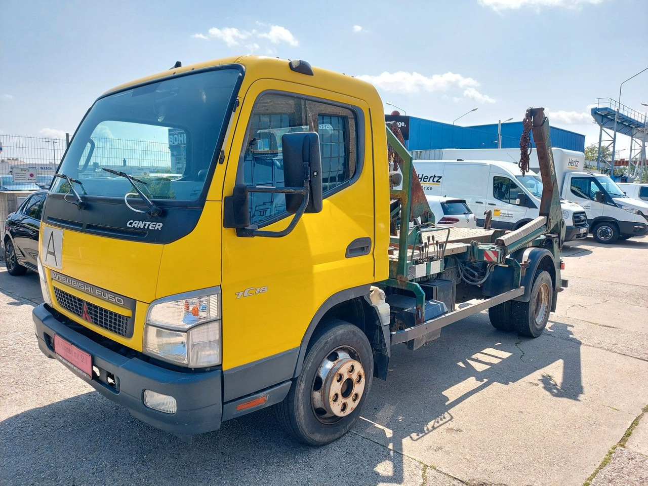 Mitsubishi Canter 7C18 Absetzer Kipper Meier Ratio 4500kg - Liftdumper lastbil: bild 1 Mitsubishi Canter 7C18 Absetzer Kipper Meier Ratio 4500kg - Liftdumper lastbil: bild 1