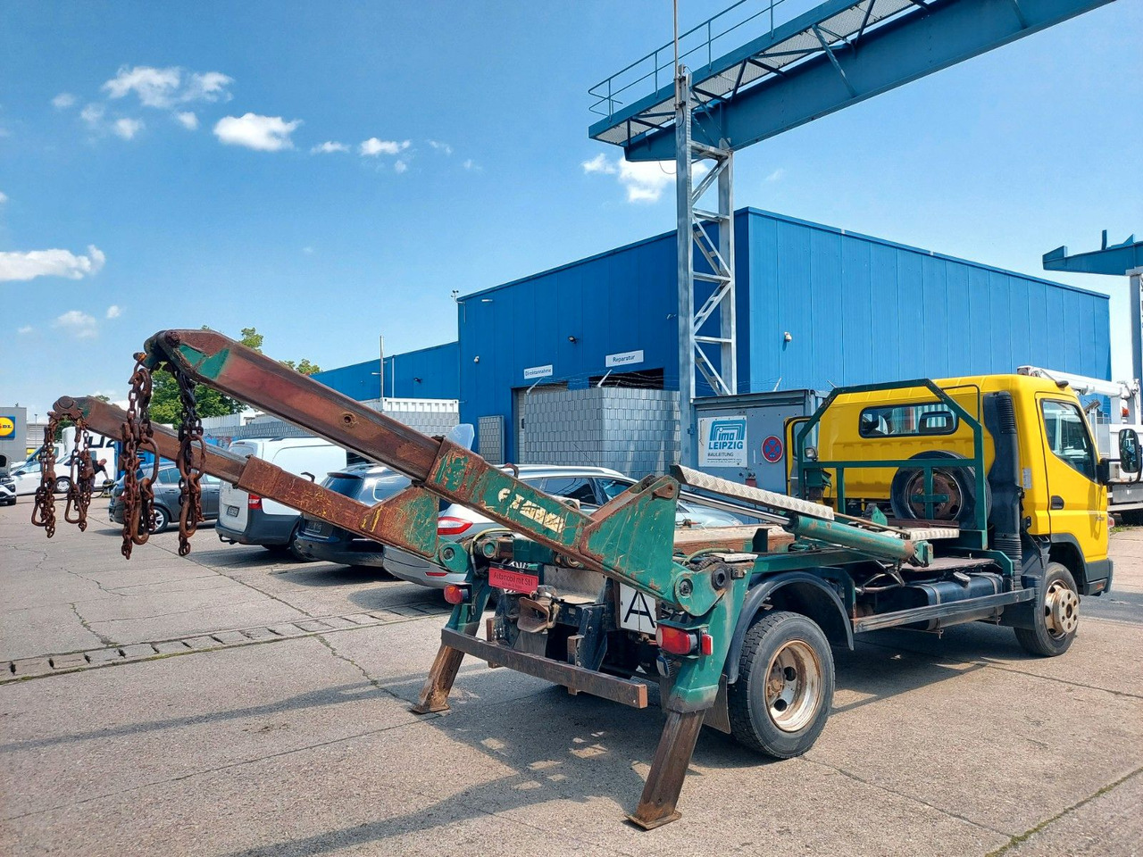Mitsubishi Canter 7C18 Absetzer Kipper Meier Ratio 4500kg - Transportbil med tippflak: bild 3 Mitsubishi Canter 7C18 Absetzer Kipper Meier Ratio 4500kg - Transportbil med tippflak: bild 3