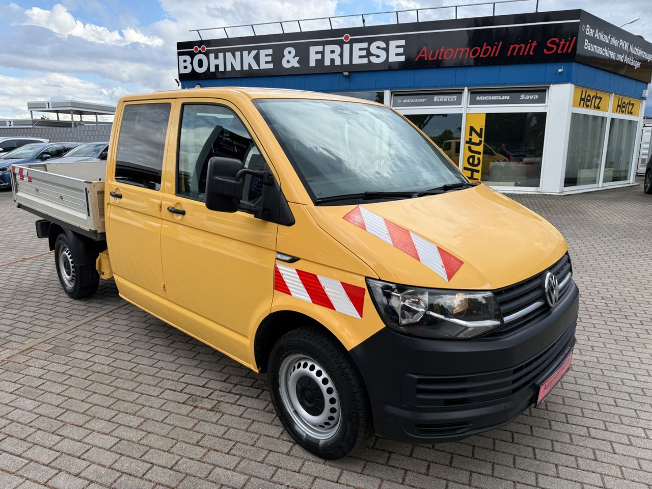 Volkswagen T6 Transporter Pritsche DOKA KLIMA NAVI - Transportbil med flak, Dubbelhytt transportbil: bild 1 Volkswagen T6 Transporter Pritsche DOKA KLIMA NAVI - Transportbil med flak, Dubbelhytt transportbil: bild 1