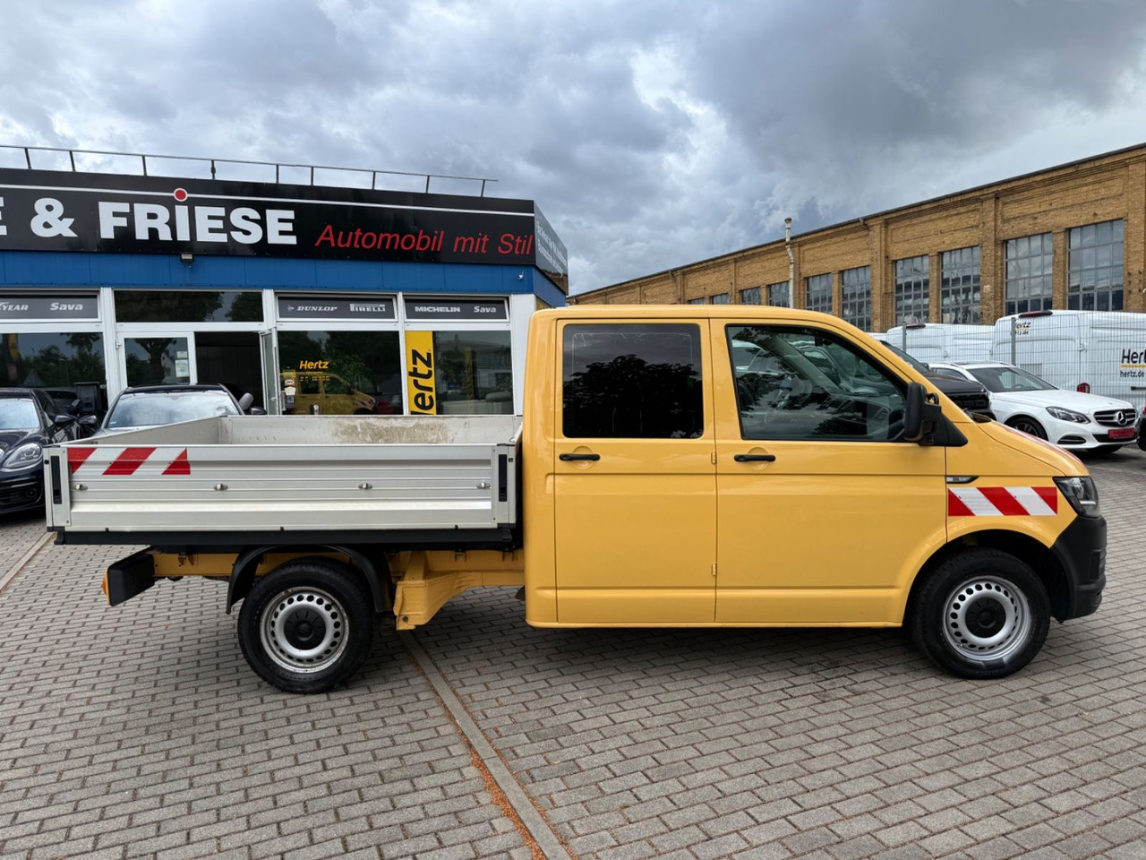 Volkswagen T6 Transporter Pritsche DOKA KLIMA NAVI - Transportbil med flak, Dubbelhytt transportbil: bild 3 Volkswagen T6 Transporter Pritsche DOKA KLIMA NAVI - Transportbil med flak, Dubbelhytt transportbil: bild 3