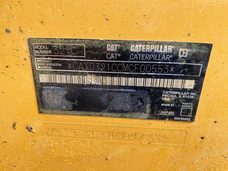 Bandgrävare Caterpillar 321 C LCR NVT: bild 13