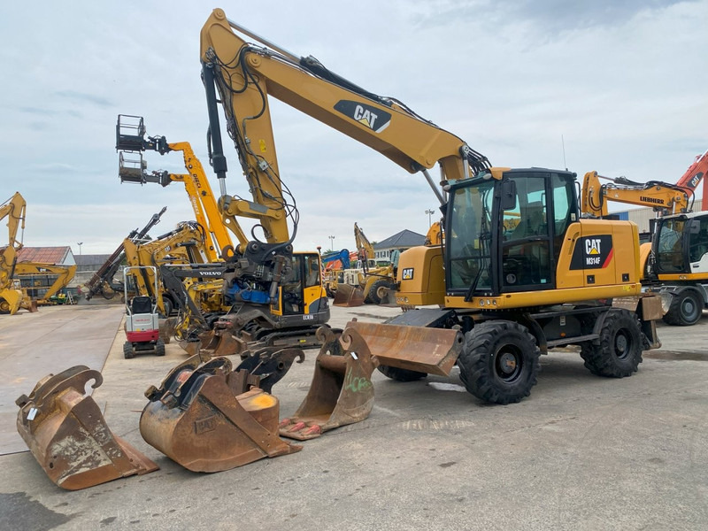Caterpillar M314F NVT - Grävmaskin på däck: bild 2 Caterpillar M314F NVT - Grävmaskin på däck: bild 2