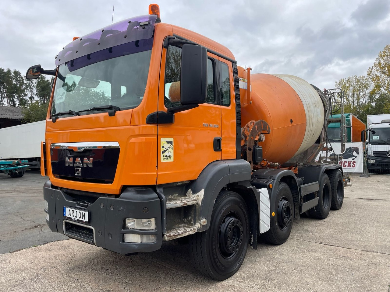 MAN TGS 32.360 8x4 BB Betonmischer/CIFA/SL9/9m3/EU4 - Betongbil: bild 3 MAN TGS 32.360 8x4 BB Betonmischer/CIFA/SL9/9m3/EU4 - Betongbil: bild 3