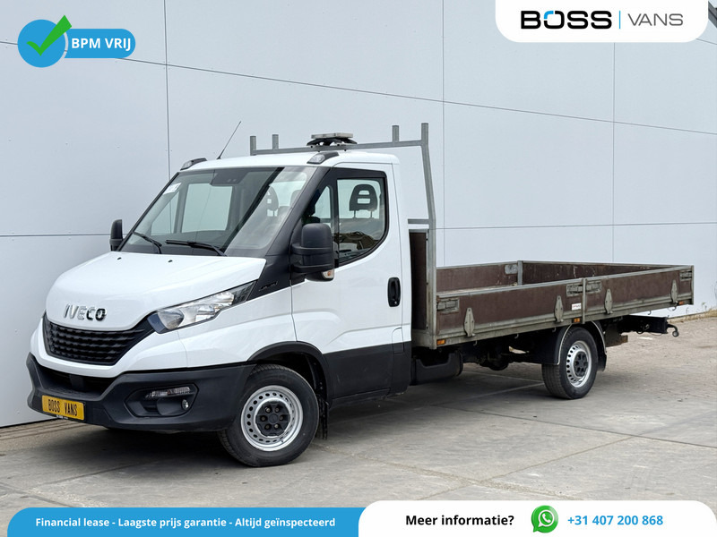 Iveco Daily 35S14 2.3 L3H1 Airco Cruise Control Standkachel Trekhaak Open Laadbak Pritische Lucht geveerde stoel - Transportbil med flak: bild 1 Iveco Daily 35S14 2.3 L3H1 Airco Cruise Control Standkachel Trekhaak Open Laadbak Pritische Lucht geveerde stoel - Transportbil med flak: bild 1