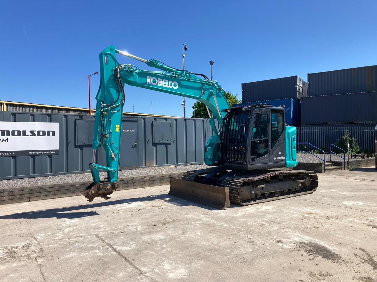 Kobelco SK140SRLC-7 - Bandgrävare: bild 1 Kobelco SK140SRLC-7 - Bandgrävare: bild 1