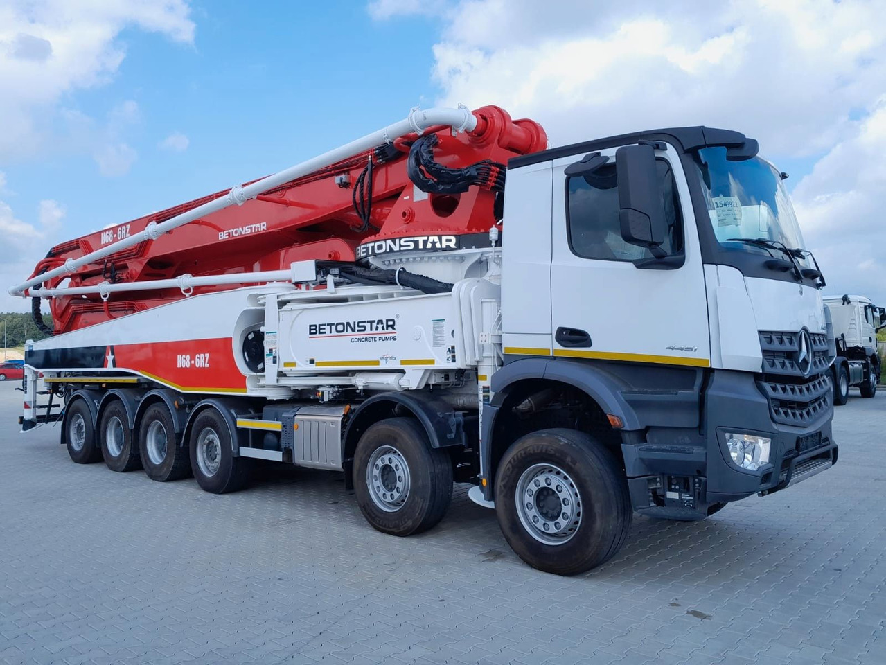 Mercedes-Benz AROCS 4451 BETONSTAR H68.20-6RZ - Betongpump: bild 1 Mercedes-Benz AROCS 4451 BETONSTAR H68.20-6RZ - Betongpump: bild 1