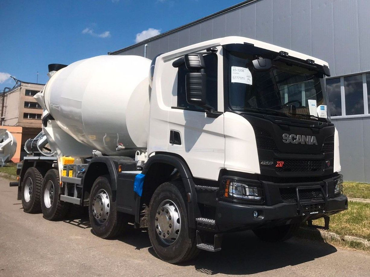 Scania P420 8X4 FML 10 M3 Scania P420 8X4 FML 10 M3 - Betongbil: bild 1 Scania P420 8X4 FML 10 M3 Scania P420 8X4 FML 10 M3 - Betongbil: bild 1