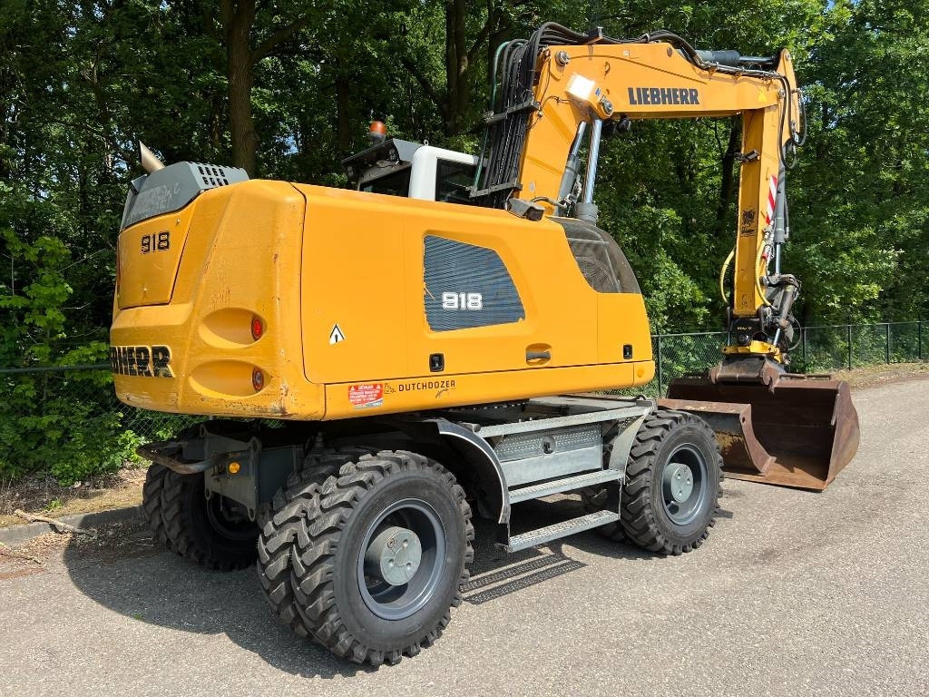 Liebherr A 918 - Grävmaskin på däck: bild 4 Liebherr A 918 - Grävmaskin på däck: bild 4