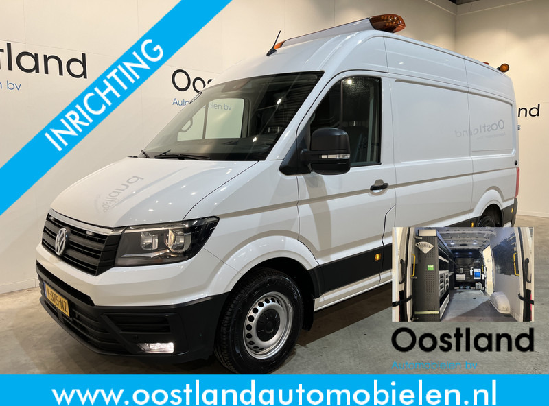 Volkswagen Crafter 35 2.0 TDI L3H3 180 PK Servicebus / Bott Inrichting / Euro 6 / Trekhaak 3000 KG / 220V. / Airco / Navigatie / CarPlay / Cruise Control / PDC 85.250 KM !! - Skåpbil, Dubbelhytt transportbil: bild 1 Volkswagen Crafter 35 2.0 TDI L3H3 180 PK Servicebus / Bott Inrichting / Euro 6 / Trekhaak 3000 KG / 220V. / Airco / Navigatie / CarPlay / Cruise Control / PDC 85.250 KM !! - Skåpbil, Dubbelhytt transportbil: bild 1