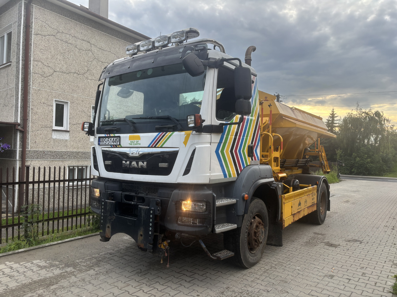MAN TGM 18.290 4X4 BB GRITTER/SPREADER/PLOUGH - Plogbil: bild 1 MAN TGM 18.290 4X4 BB GRITTER/SPREADER/PLOUGH - Plogbil: bild 1