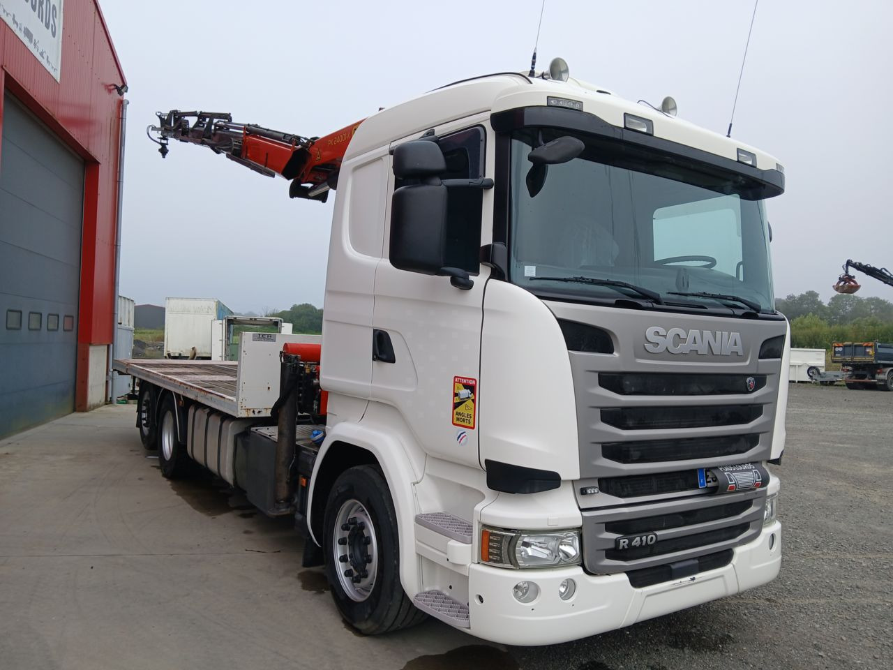 SCANIA 410 6x2 Standard platform Truck - Flakbil, Kranbil: bild 2 SCANIA 410 6x2 Standard platform Truck - Flakbil, Kranbil: bild 2