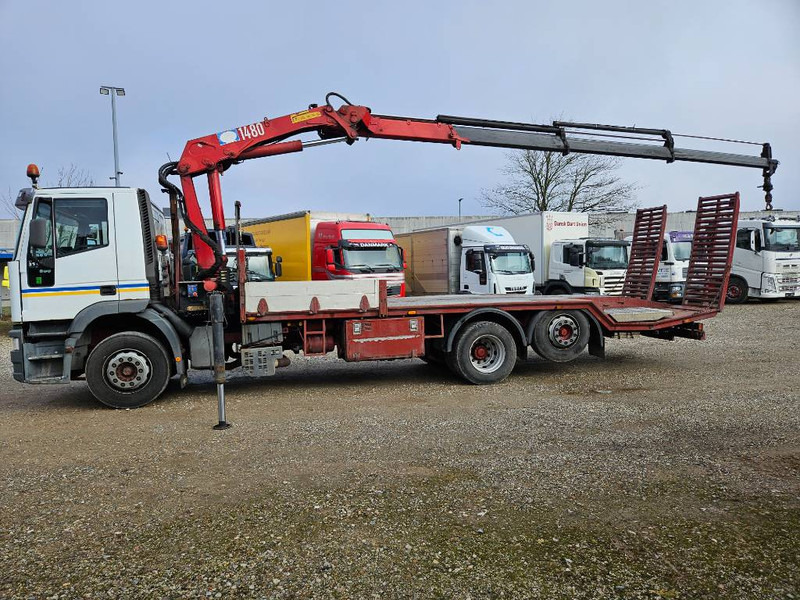 Iveco Eurotech 6x2 // Machinetransport // HMF 1483 K3 - Biltransportbil lastbil: bild 1 Iveco Eurotech 6x2 // Machinetransport // HMF 1483 K3 - Biltransportbil lastbil: bild 1