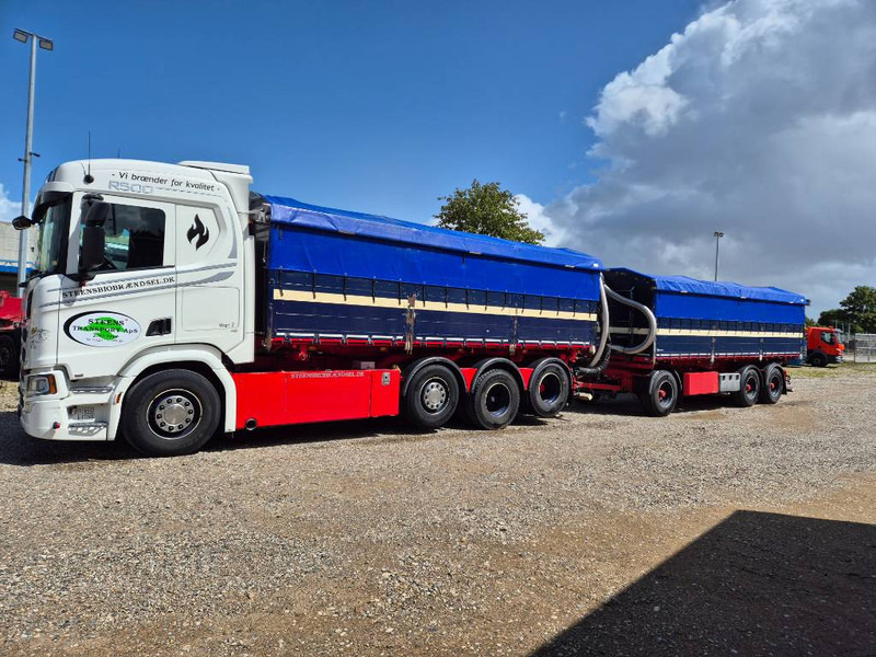 Scania R500 8x2 // Suge/Blæse // Ink. Anhænger - Lastbil: bild 1 Scania R500 8x2 // Suge/Blæse // Ink. Anhænger - Lastbil: bild 1