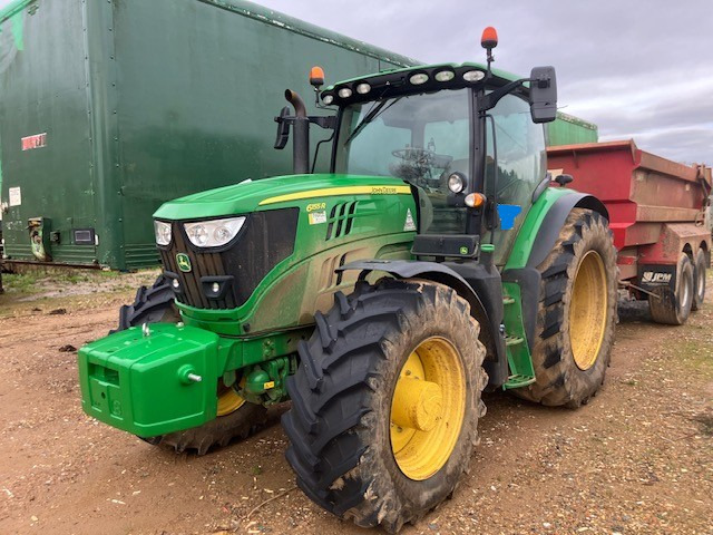 John Deere 6155R - Traktor: bild 1 John Deere 6155R - Traktor: bild 1