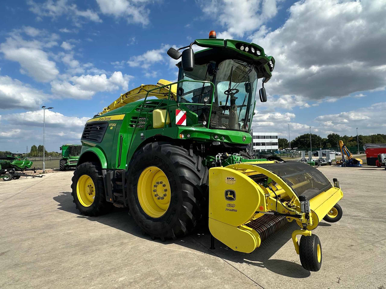 John Deere 9700I - Exakthack: bild 3 John Deere 9700I - Exakthack: bild 3