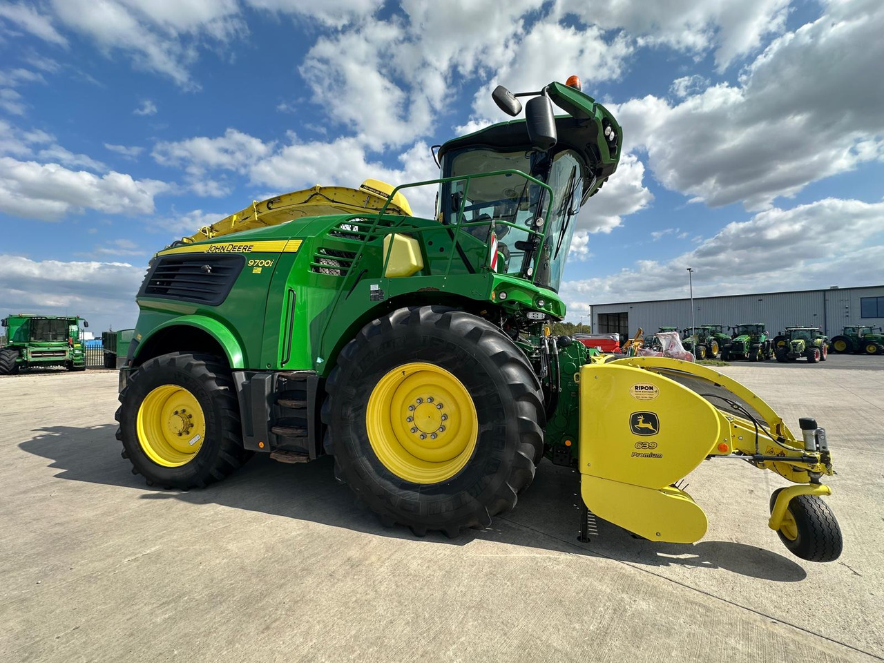 John Deere 9700I - Exakthack: bild 1 John Deere 9700I - Exakthack: bild 1