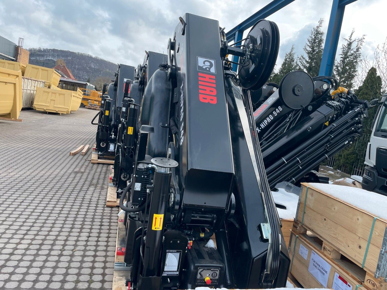 Kran HIAB X-HIPRO 548E-8 - Kranbil: bild 2 Kran HIAB X-HIPRO 548E-8 - Kranbil: bild 2