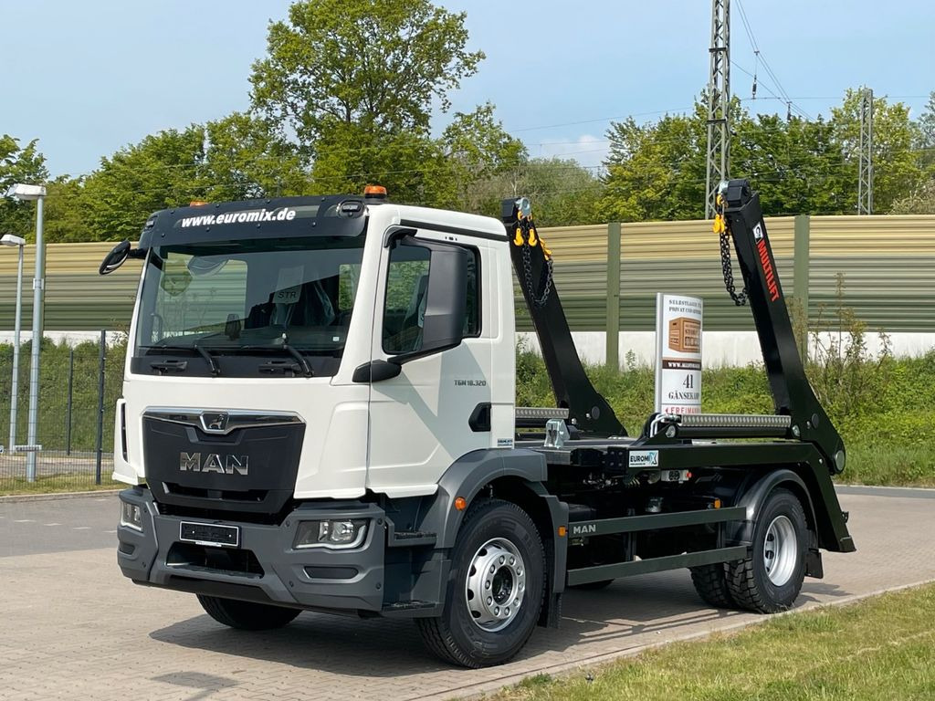 MAN TGM 18.320 4x2 Euro 6e Hiab Multilift Futura 12 - Liftdumper lastbil, Kranbil: bild 1 MAN TGM 18.320 4x2 Euro 6e Hiab Multilift Futura 12 - Liftdumper lastbil, Kranbil: bild 1