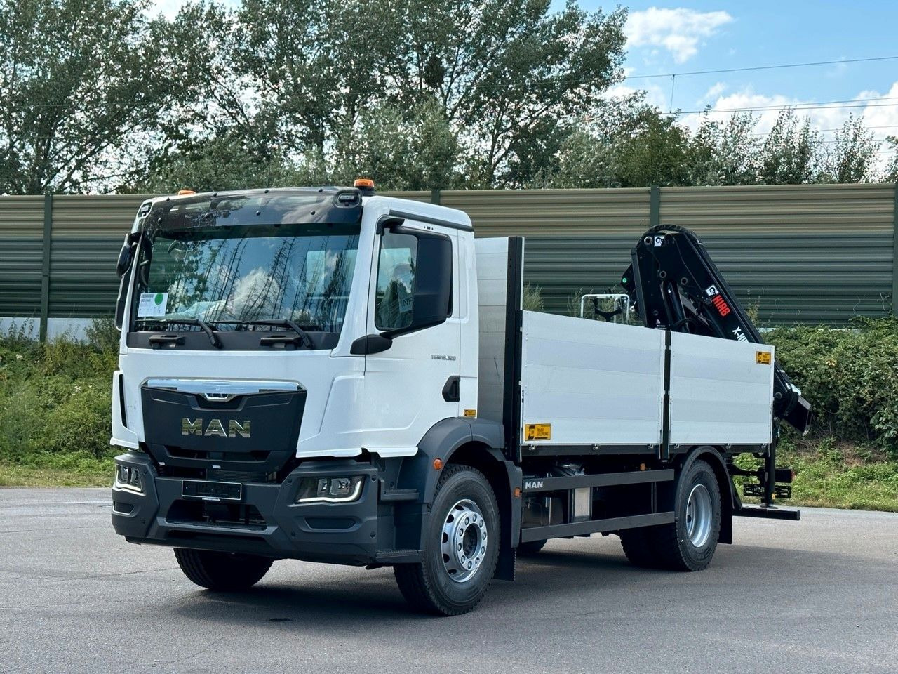 MAN TGM 18.320 4x2 Euro6e Kran Hiab - Kranbil: bild 1 MAN TGM 18.320 4x2 Euro6e Kran Hiab - Kranbil: bild 1