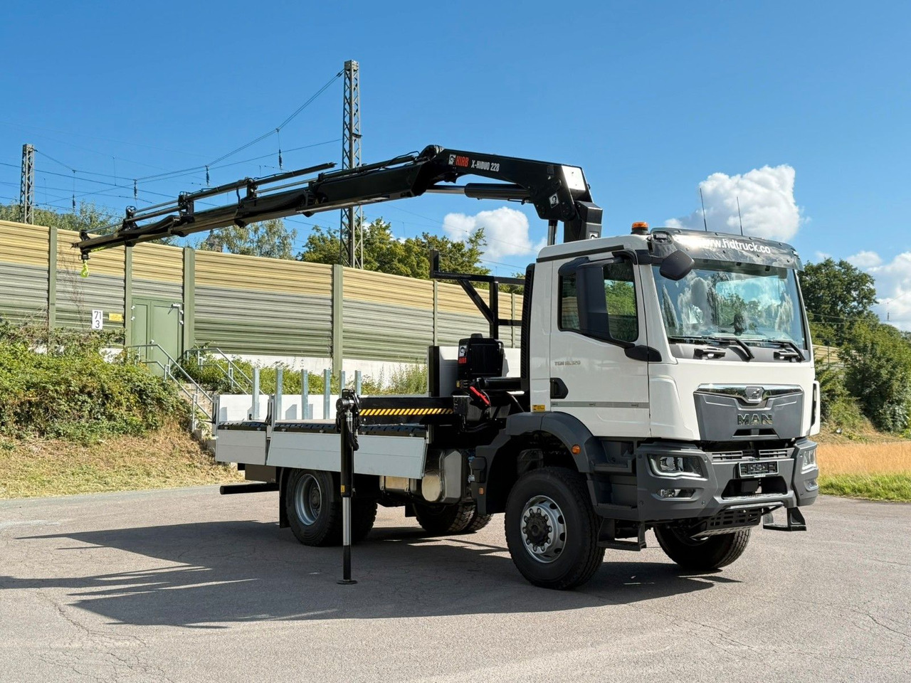 MAN TGM 18.320 4x4 Hiab 228-4 Kran - Kranbil: bild 5 MAN TGM 18.320 4x4 Hiab 228-4 Kran - Kranbil: bild 5