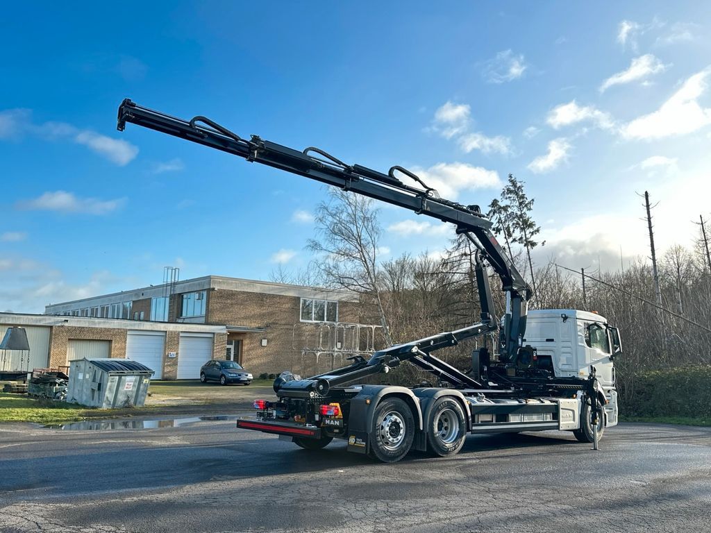 MAN TGS 26.470 6x2 Abrollkipper + Kran Hiab 138-3 - Lastväxlare lastbil, Kranbil: bild 5 MAN TGS 26.470 6x2 Abrollkipper + Kran Hiab 138-3 - Lastväxlare lastbil, Kranbil: bild 5