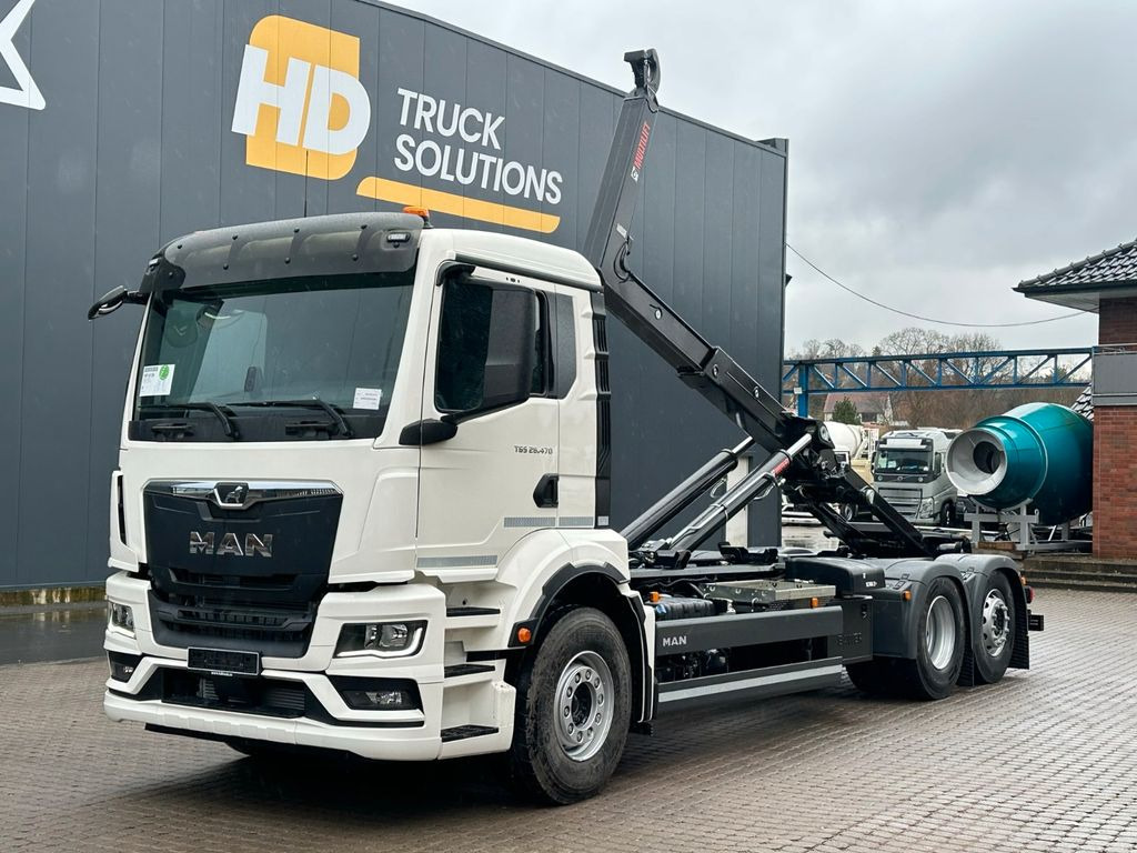 MAN TGS 26.470 6x2 Retarder MulitLift 21S59 - Lastväxlare lastbil, Kranbil: bild 1 MAN TGS 26.470 6x2 Retarder MulitLift 21S59 - Lastväxlare lastbil, Kranbil: bild 1