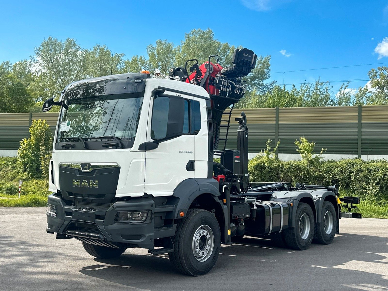 MAN TGS 33.440 6x4 Epsilon 170Z MultiLift 20s56 - Lastväxlare lastbil, Kranbil: bild 1 MAN TGS 33.440 6x4 Epsilon 170Z MultiLift 20s56 - Lastväxlare lastbil, Kranbil: bild 1