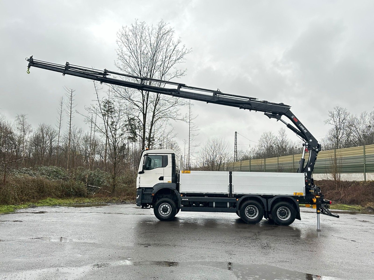 MAN TGS 33.440 6x6 Kran HIAB X-HiPro 302 E 6 - Kranbil: bild 1 MAN TGS 33.440 6x6 Kran HIAB X-HiPro 302 E 6 - Kranbil: bild 1