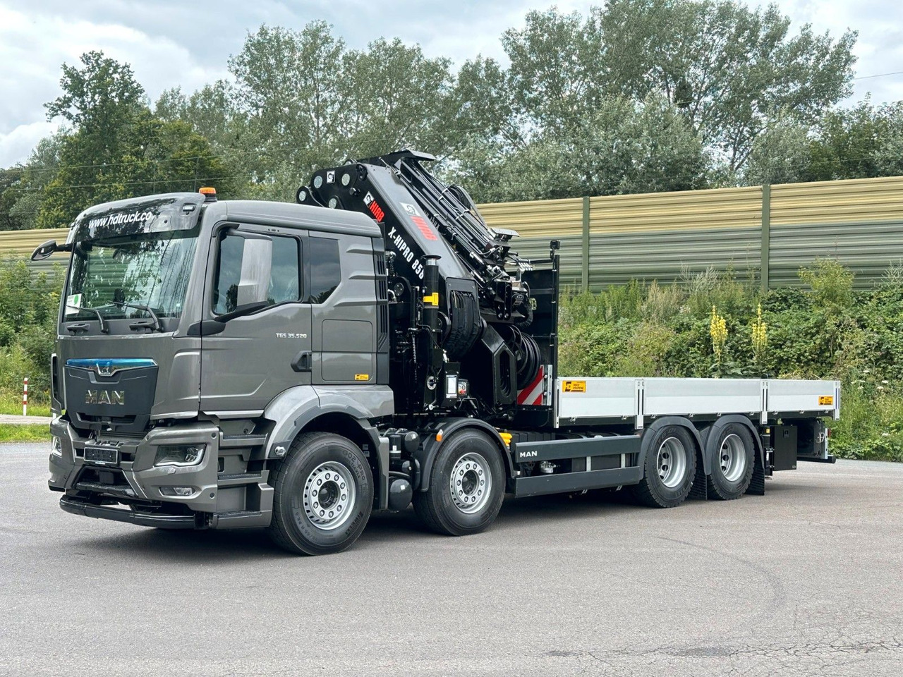 MAN TGS 35.520 8x4 BL HIAB X-HiPro858E-8 & Jib150x-6 - Kranbil: bild 4 MAN TGS 35.520 8x4 BL HIAB X-HiPro858E-8 & Jib150x-6 - Kranbil: bild 4