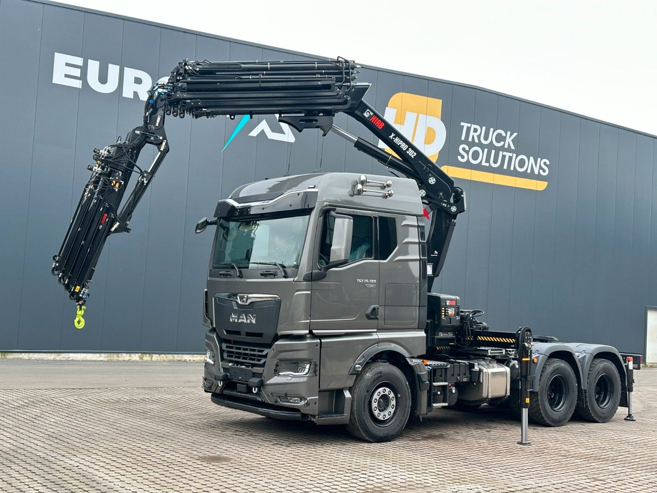 MAN TGX 26.580 6x4 Kran Hiab 302-6 + Jib-4 - Kranbil: bild 1 MAN TGX 26.580 6x4 Kran Hiab 302-6 + Jib-4 - Kranbil: bild 1